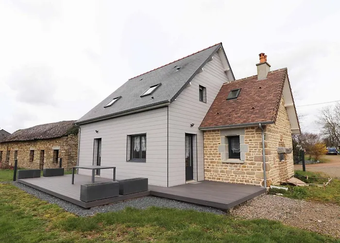 Maison Renovee Avec Jardin Clos, 3 Chambres, Recharge Ev Gratuite, Proche Suisse Normande - Fr-1-497-178 Sainte-Opportune